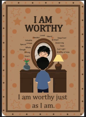 I Am, I Can, I Will - Children’s Affirmation Cards/Printable